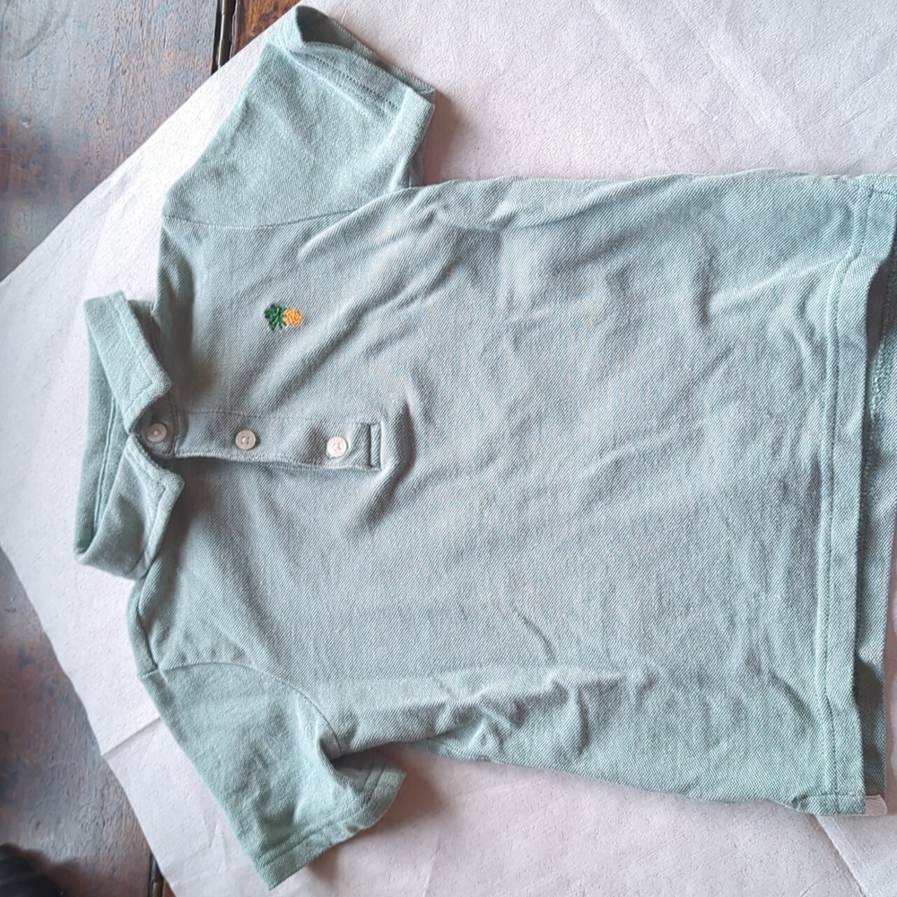 Janie and Jack Green Polo